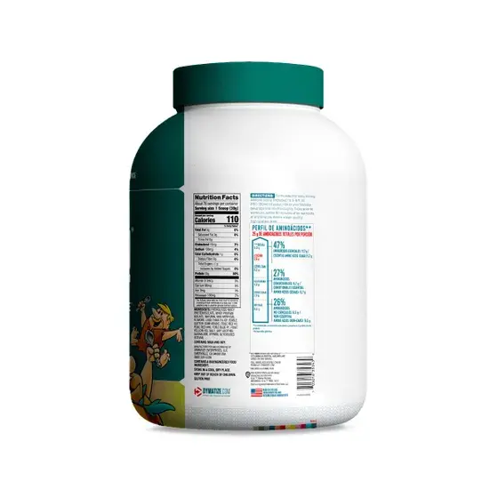 Dymatize ISO 100 Fruity Pebbles 5 lb Tabla Nutrimental.webp