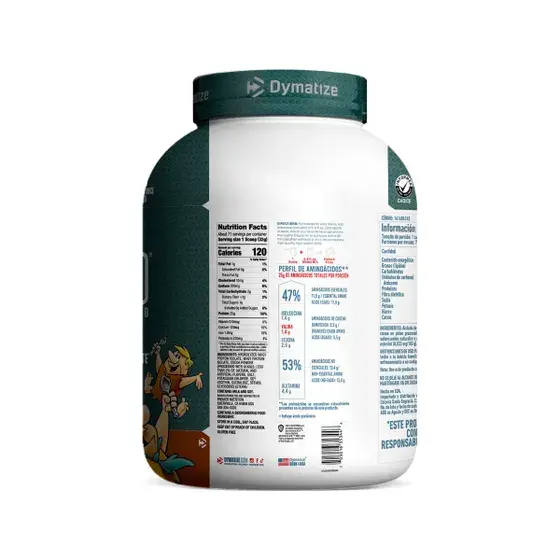 Dymatize ISO 100 Cocoa Pebbles 5 lb Tabla Nutrimental.webp