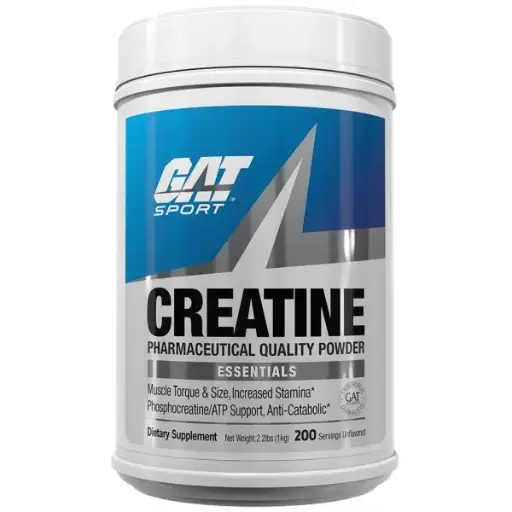 GAT Creatina Monohidratada micronizada 1 kg 200 porciones