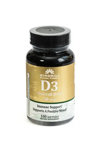 Vitamina D3 2000 UI 100 Softgels WHP