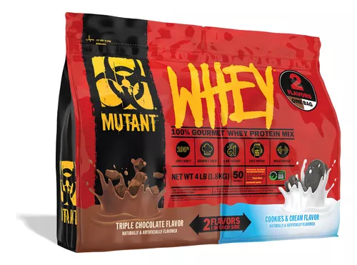 Mutant Whey Dual Chocolate / Cookies 4 lb
